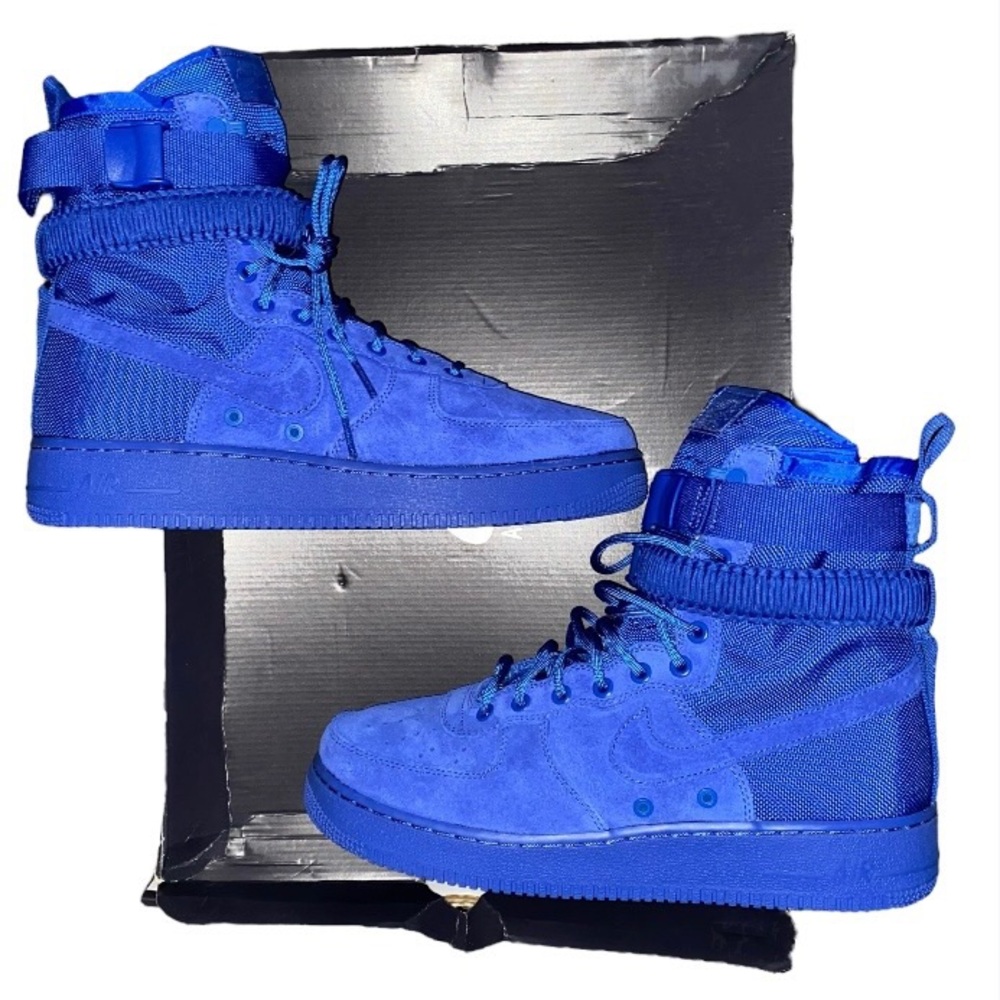 Nike SF Air Force 1 High Game Royal 864024-401 Size 11.5